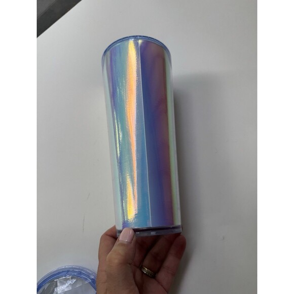 Starbucks Ocean Kaleidoscope Dome Venti Tumbler 24 OZ (BRAND NEW-RARE) NO STRAW - Picture 6 of 8